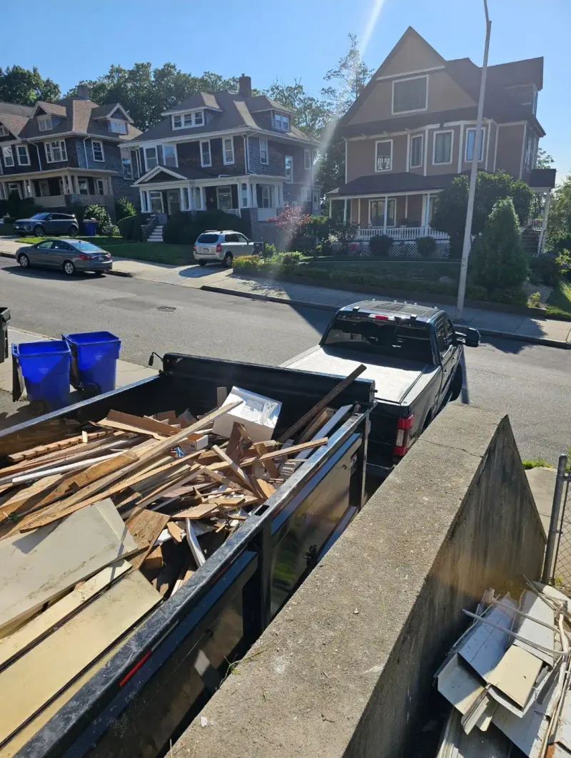 Construction Debris in New Bedford MA