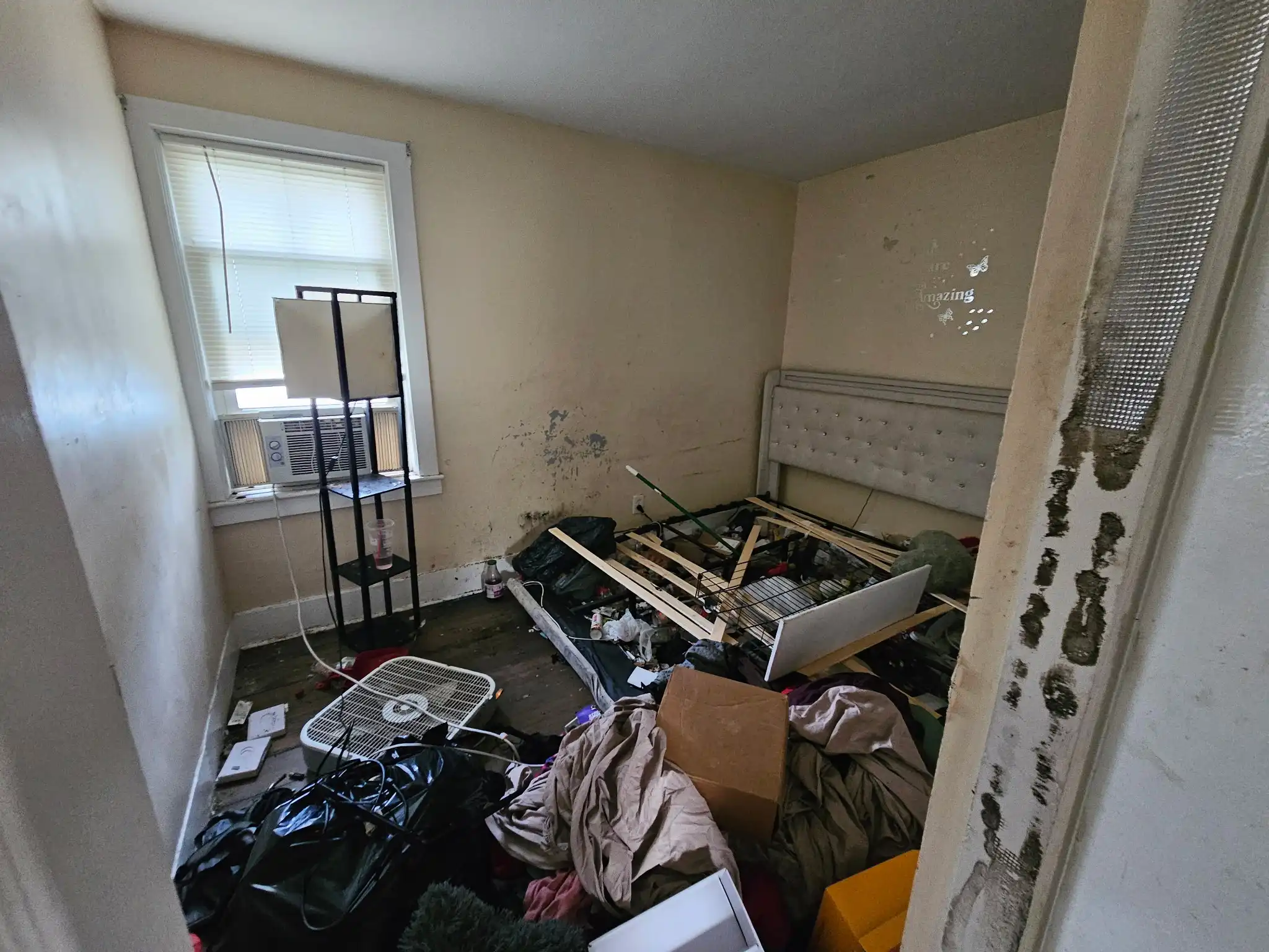 Apartment cleanout before
