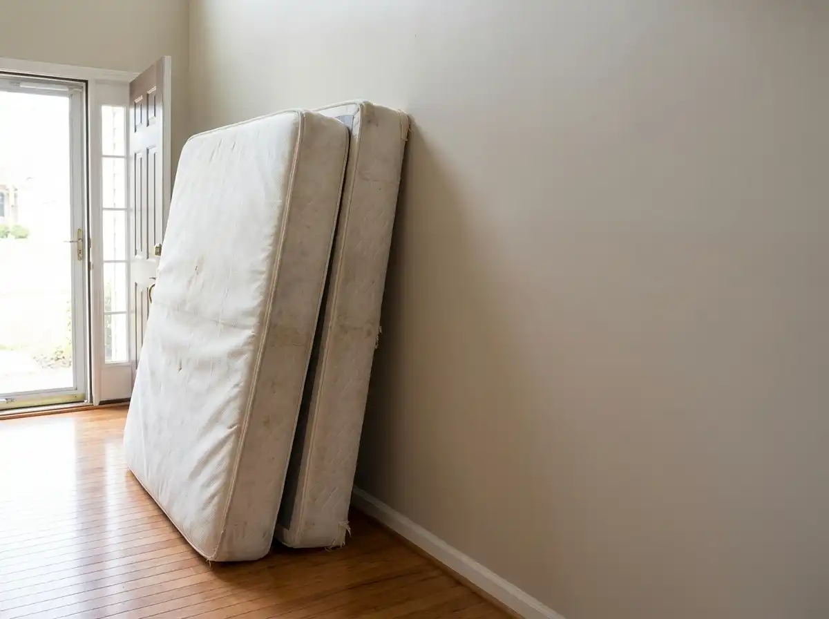 Box spring removal before moving in South Coast MA